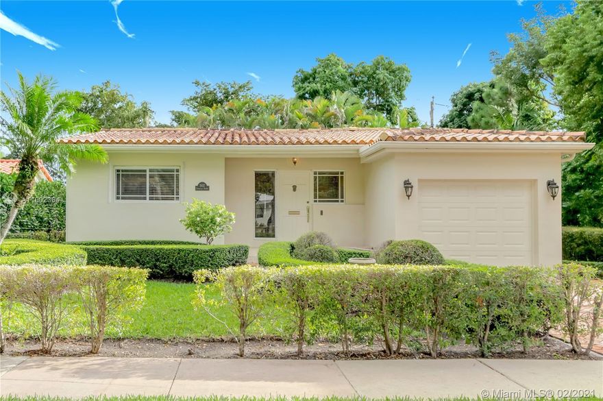 A beautiful home, in a stunning neighborhood, just a stone's throw away from the University of Miami.