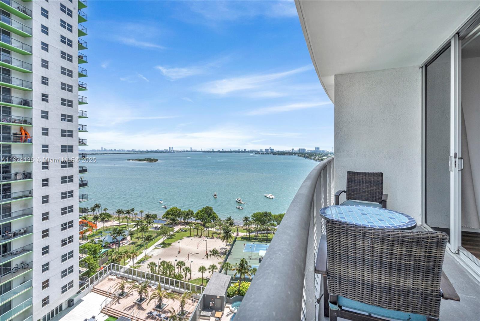 Rental Property at 1750 N Bayshore Dr 2005, Miami, Broward County, Florida - Bedrooms: 1 
Bathrooms: 1  - $3,300 MO.