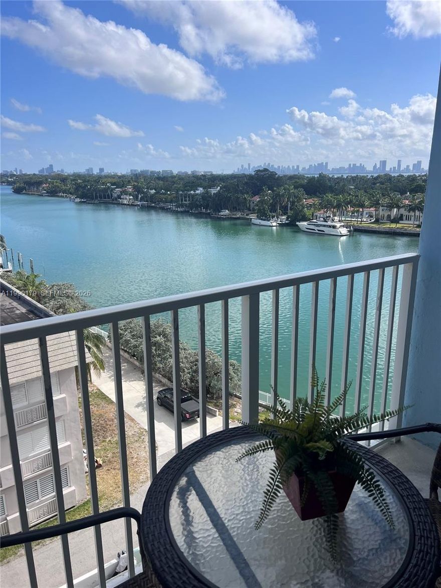 Spacious and bright 1 bedroom, 1.5 bath condo with direct georgeous bay views. Featuring an open kitchen with granite countertops and stainless steel appliances, this residence is perfect for modern living. Enjoy stunning sunsets from your private balcony and relax by the waterfront pool. Ideally located just across the street from the Ocean, this home offers the best of comfort  and Miami lifestyle. You can rent right after closing.