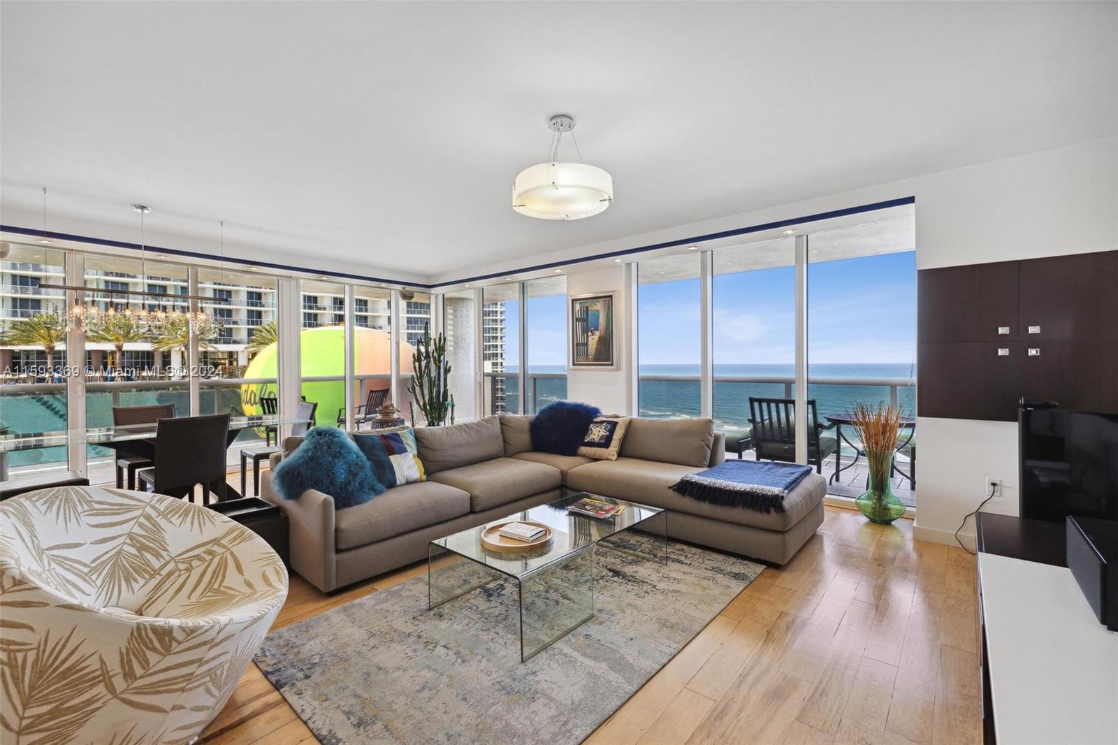 Rental Property at 1800 S Ocean Dr 1401, Hallandale Beach, Broward County, Florida - Bedrooms: 3 
Bathrooms: 4  - $8,200 MO.