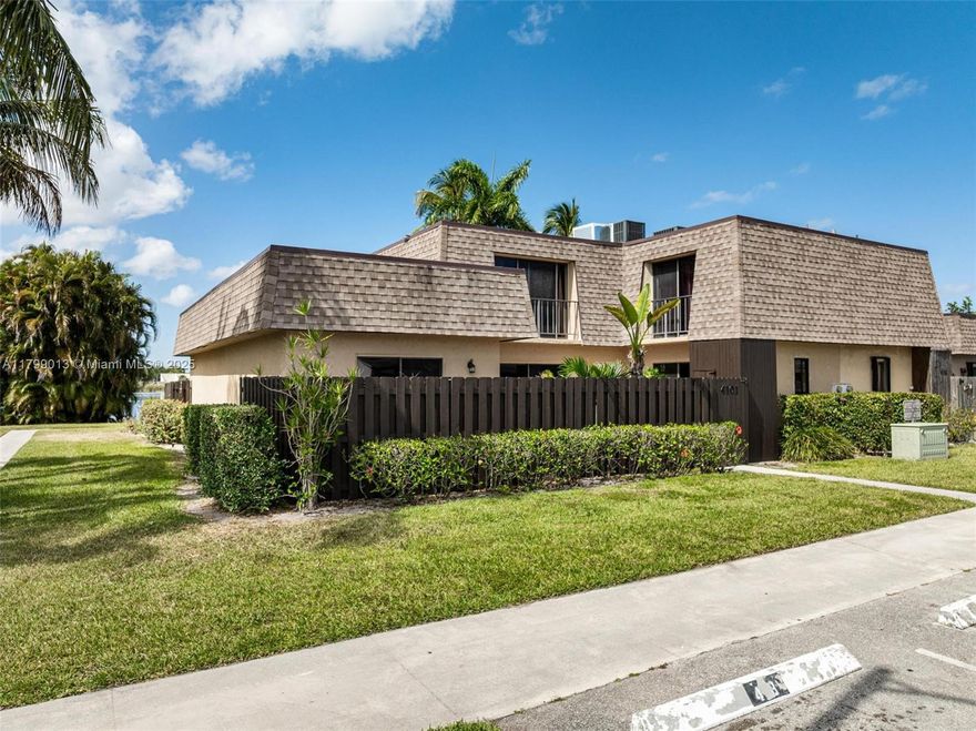 Welcome to this beautifully maintained 3-bedroom, 2.5-bath townhome with serene lake views, located in the heart of Palm Springs, FL! New roof! New Kitchen! This spacious 2-story residence offers 1,500 sqft under air, featuring a blend of ceramic tile and carpet flooring, concrete block construction with stucco exterior, and a shingle roof. Enjoy relaxing lake views from your living spaces, plus the comfort of central heating and air conditioning and the convenience of an assigned parking space. Built in 1982, this home is nestled in a well-established community offering an abundance of amenities, with easy access to local shops, dining, and major highways. Whether you're a first-time buyer or investor, this property offers incredible potential. Schedule your private tour today