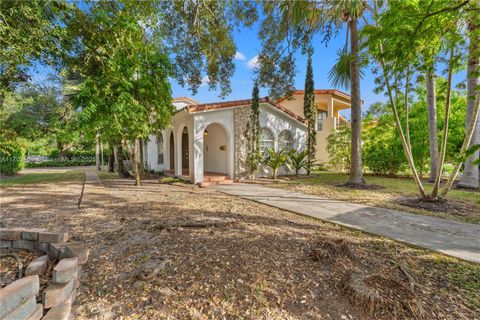 A home in Coral Gables