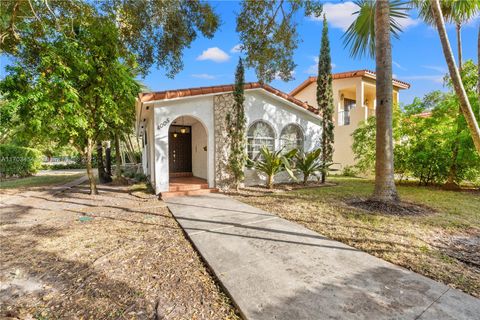 A home in Coral Gables