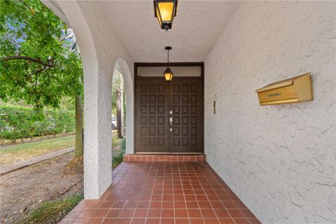 A home in Coral Gables