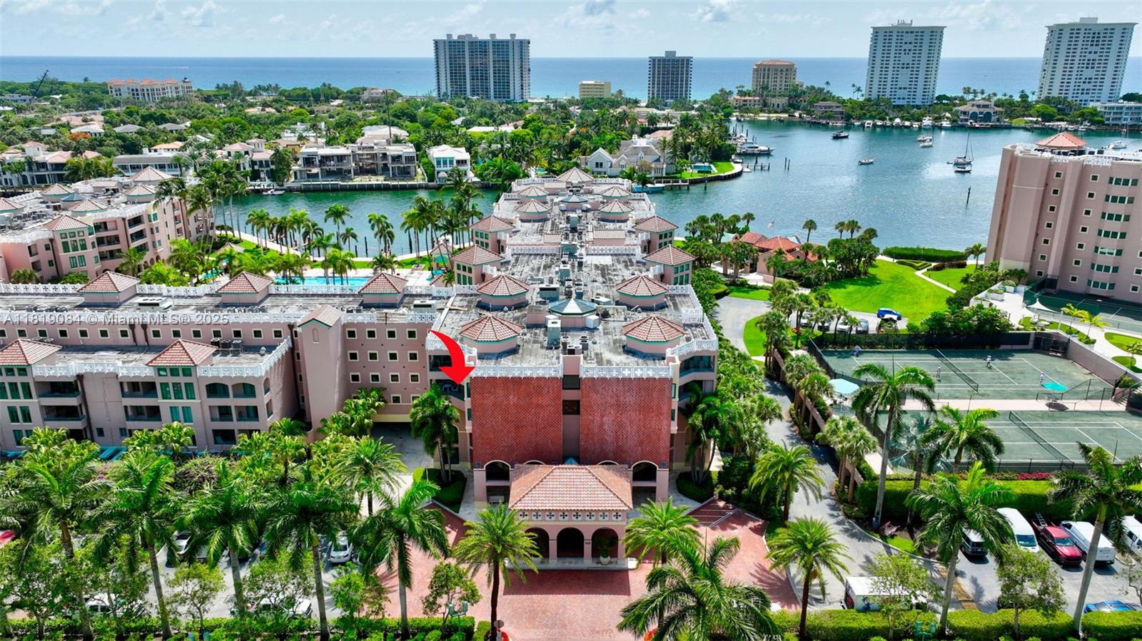 Embrace the ultimate beachside lifestyle in this beautifully renovated, move-in ready 2BR/2BA at Mizner Court—an exclusive, pet-friendly Intracoastal community in the heart of Boca Raton. This 4th-floor residence features oversized bedrooms, custom built-ins, abundant natural light, in-unit washer/dryer, and a spacious open layout with tile floors, neutral tones, wet bar, and large wraparound patio with garden views—perfect for entertaining. Located within Mizner Village, one of Boca’s premier gated waterfront enclaves near world-class shopping, museums, parks, beaches, golf, water sports, and even horseback riding.
