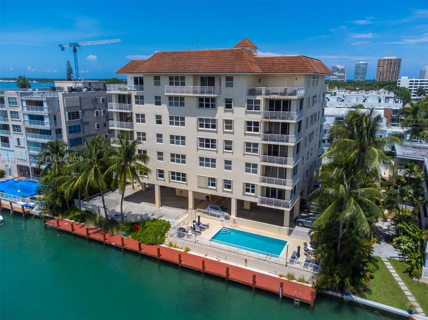 Spacious and bright 2-bedroom, 2-bath residence featuring additional storage, two assigned parking spaces, and an in-unit washer and dryer, located in one of Bay Harbor’s best-built buildings (1991) with an excellent floor plan and abundant natural light. Ideally situated within walking distance to Bal Harbour Shops, Bay Harbor K-8 School, the beach, dining, shopping, and entertainment. The building has recently upgraded the lobby, elevators, pool area, and added a brand-new dock, and is well managed and maintained. Boat slips may be rented by owners for a low fee. No current assessments. Pet friendly and can be rented immediately after closing. Broker must accompany buyer at all showings.
