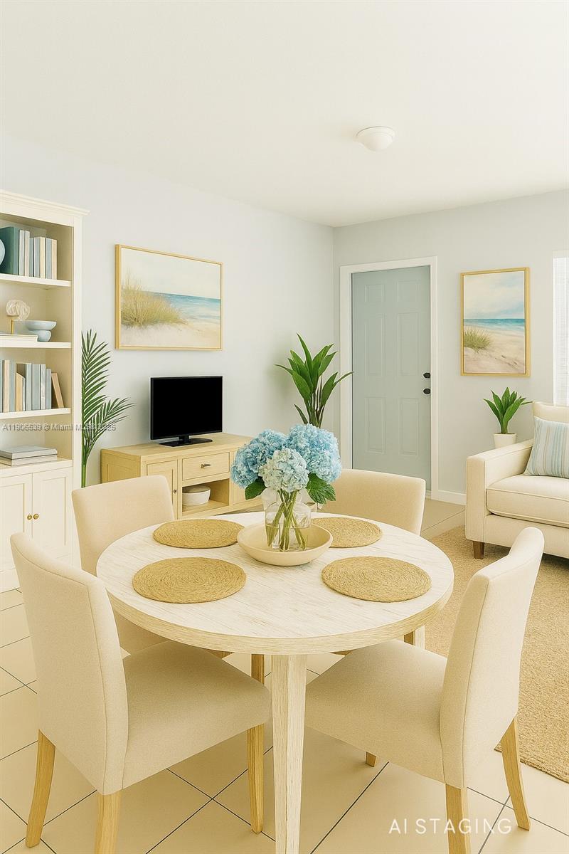 This 2nd-floor walk-up updated unit offers a spacious & comfortable layout in a prime location, just 3 blocks from Coral Gables & 1 block from SW 8th Street/Calle Ocho. Features: modern galley-style kitchen with ample cabinet space, stainless steel appliances, laminate wood floors in bedrooms, & ceramic tile in living areas. Enjoy 1 assigned parking space (plus guest & street parking), water included, on-site laundry facilities for added convenience. Located near shops, Versailles, MIA Airport, public transit, and everyday conveniences. Pet-friendly.
Quick Association approval. Tenant is responsible for background screening fees. Easy to show with advance notice. Pet-friendly. First and security deposit required for move-in. Contact the co-listing agent for showings.