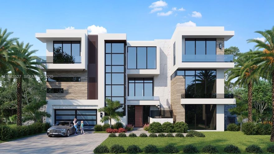 An unparalleled opportunity for those who demand the pinnacle of luxury. This exceptional home, currently under construction, will redefine opulence. Situated near Hillsboro Inlet, enjoy a quick 5-minute cruise to the open ocean. This unique location features an impressive 100 feet of pristine ocean frontage, complemented by an additional 100 feet of stunning intracoastal waterway views. This magnificent estate features 7 lavish bedrooms, 7 spa-like bathrooms, and 4-half bathrooms. Immerse yourself in the grandeur of an expansive great room, a cutting-edge media room, an elegant formal dining area, and a private exercise haven. The primary suite commands an entire level, offering a sanctuary of exclusivity. Schedule your private showing today! Estimated completion: Q1 2026.