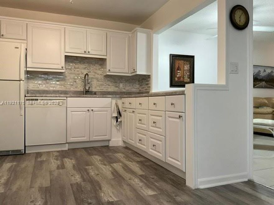 Motivated Seller! Clean and remodeled Condo in a great active 55+ Lauderhill Community. 1 bedroom, 1.5 bathroom featuring new kitchen, A/C and bathrooms. Master bedroom with walk in closet, vanity space and extra linen closet inside. Plus balcony. Amenities include Billiard Room, heated Swimming Pool,Sauna,Library,Exercise Room, Theater, Bowling Ally. Rentals allowed second year of ownership. Small pets allowed. Furniture included if needed. Move in Ready!