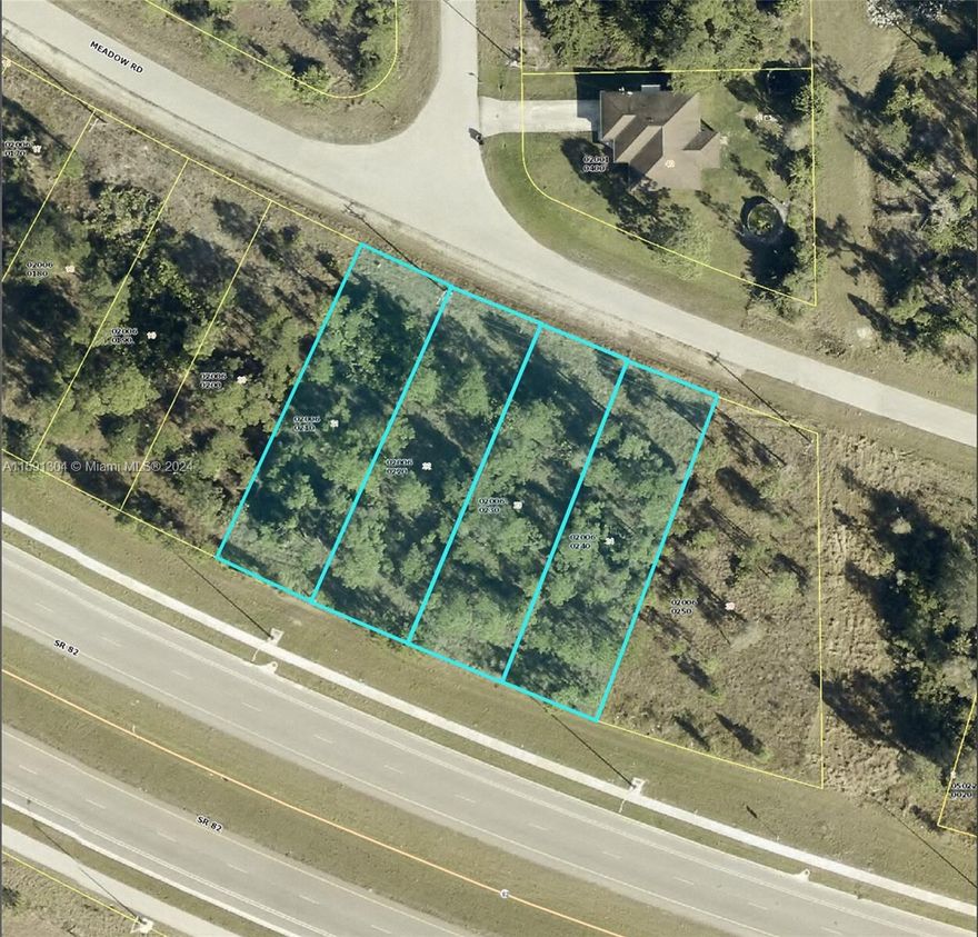 Seize the opportunity to invest in FOUR SIDE-BY-SIDE COMMERCIAL lots on Meadow Rd in Lehigh Acres, FL. Together, these parcels offer nearly 200 FT OF FRONTAGE, providing excellent visibility and accessibility for various business ventures. Located in a rapidly developing area, these lots are perfect for retail, office spaces, or other commercial developments. With close proximity to STATE RD 82 and local amenities, this is an ideal location for businesses looking to establish a strong presence in a growing community. Contact us today for more information and to explore the potential of these prime commercial lots. Do not miss out on this OPPORTUNITY.