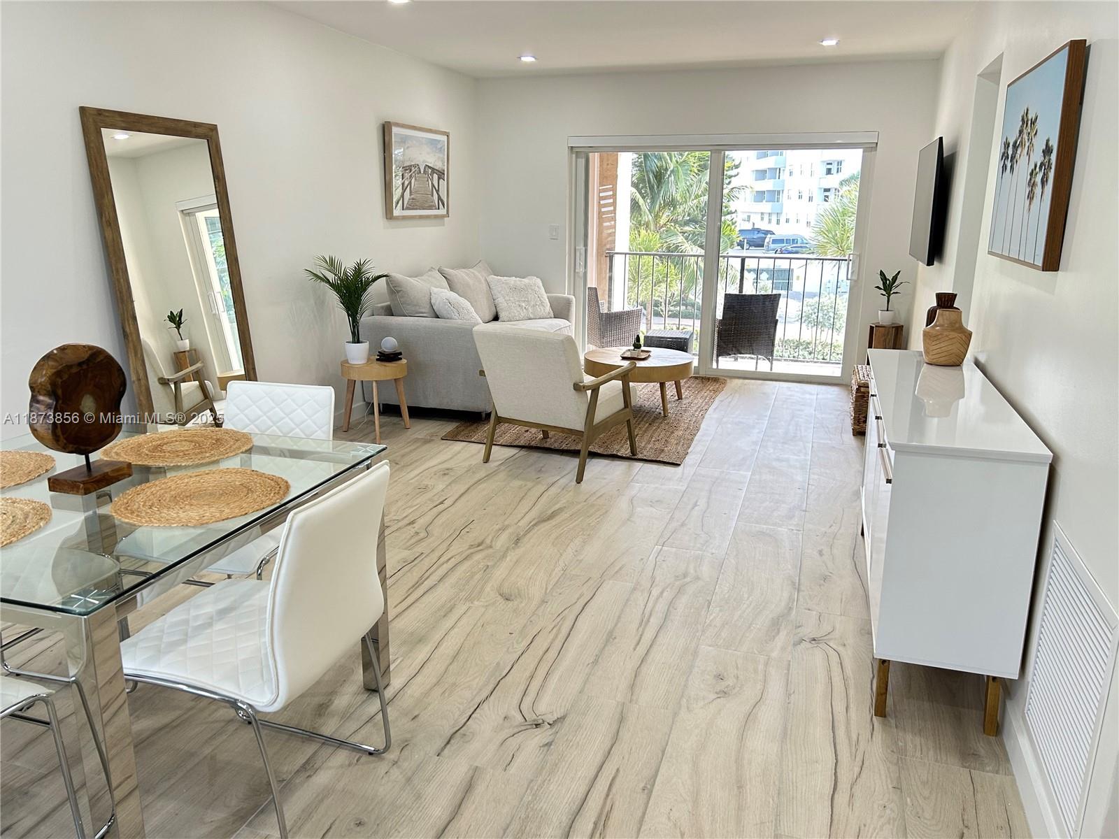 PERFECT FOR SNOW BIRD & SEASONAL RENTERS LOOKING TO RELAX & ENJOY THE SOUTH FLORIDA WEATHER. 1/1, COMPLETELY REMODELED, FULLY FURNISHED, QUIET BUILDING.THIS GEM SITS ACROSS THE STREET FROM THE BEACH. 5 MINUTE WALK YOU'LL BE SITTING ON THE SAND & READY TO SOAK UP THE SUN. THE LAUDERDALE BY THE SEA RESTAURANTS, SHOPS, GROCERY STORES, COFFEE BARS & PIER ARE ALSO A SHORT WALK AWAY. THE BUILDING HAS A POOL, LAUNDRY ROOM & TRASH CHUTE ON EACH FLOOR, 1 ASSIGNED PARKING PER UNIT, GUEST PARKING. WITH ONLY 3 FLOORS IN THE BUILDING, YOU'RE GUARANTEED EASY ACCESS IN & OUT OF THE BUILDING. THIS GORGEOUS UNIT IS ON THE TOP FLOOR WHERE YOU CAN ENJOY A GLASS OF WINE & THE VIEW OF NORTH OCEAN BOULEVARD FROM THE BALCONY. *NO PETS ALLOWED *NO SMOKING *MUST OBTAIN ASSOCIATION APPROVAL PRIOR TO MOVE IN.