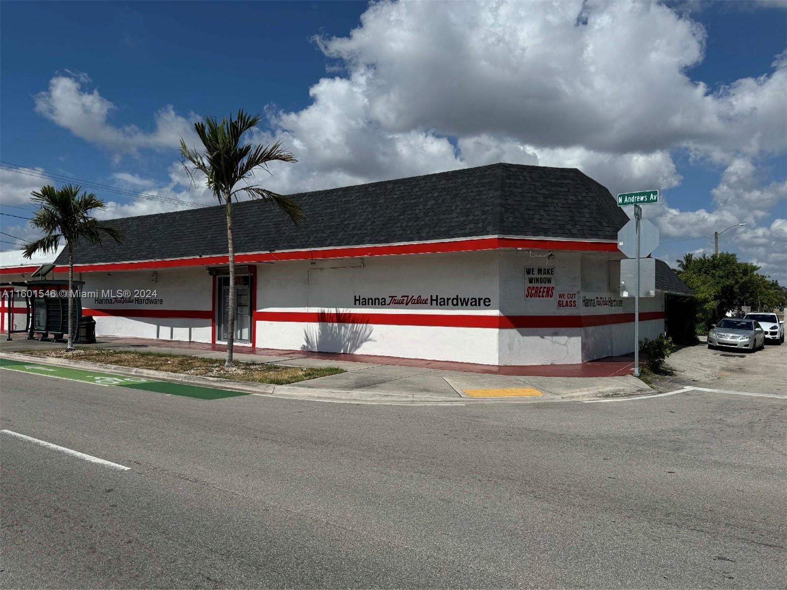 The property is a 9,100 SF building on a 15,600 SF lot located on Andrews Ave. It features a versatile layout suitable for various businesses, including retail and office uses, making it ideal for both owner-users and investors. The property includes two fenced-in lots, a new roof, and four new air conditioning units. Located in a B-1 zoning area, it supports most retail and commercial uses, such as automotive services and restaurants. Seller financing is available with 30% down! Additionally, the property is part of the Oakland Park CRA, which offers grants of up to $35,000 to new businesses!