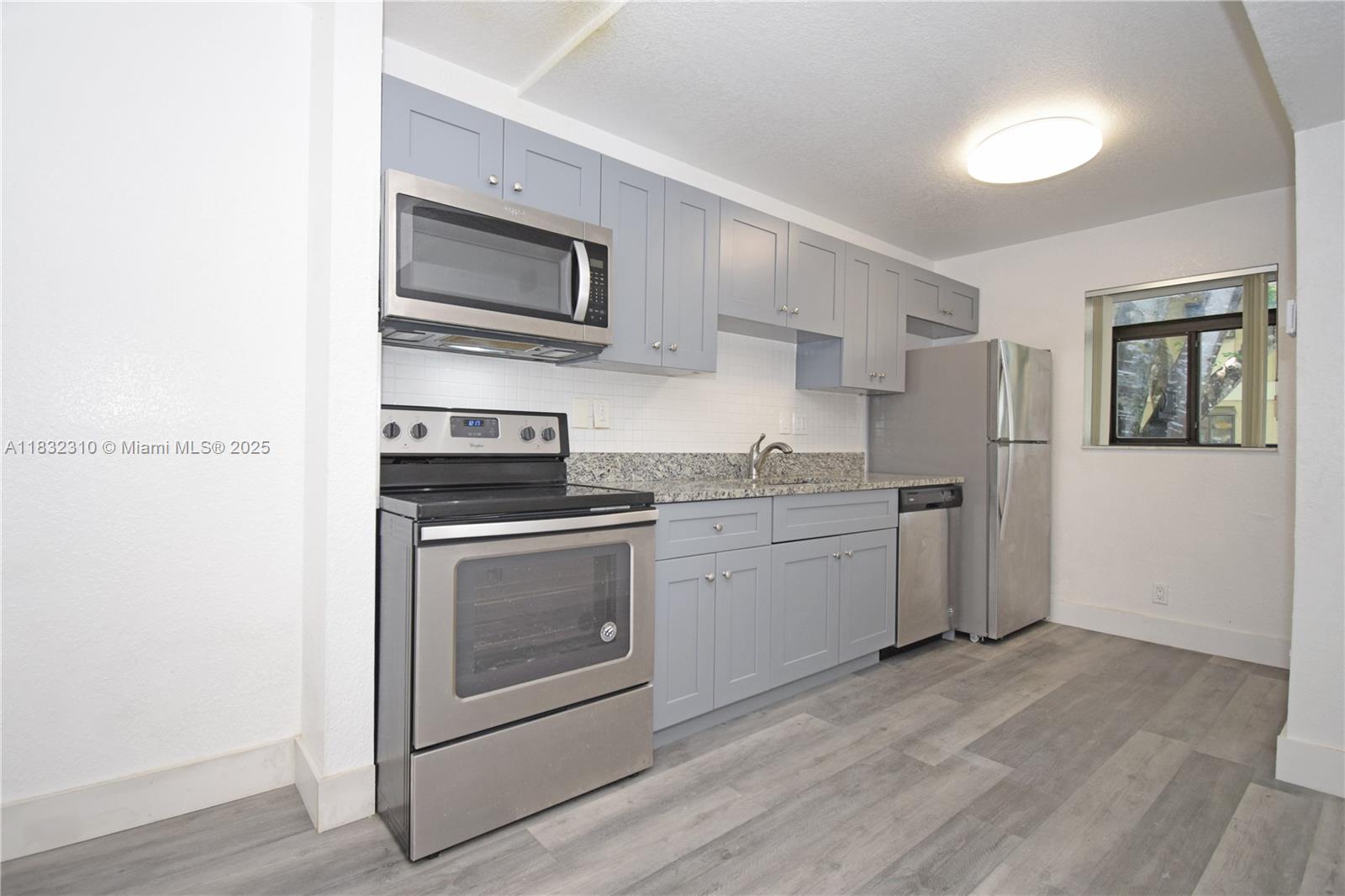 Beautifully Renovated 1BD/1BA First-Floor Condo in The Gardens at Palm Aire. This updated and move-in-ready unit features a spacious layout with a large walk-in closet, a fully renovated kitchen with stainless steel appliances, a screened-in patio, and brand-new A/C and water heater. Located in a well-maintained, all-ages community, the unit includes one assigned parking space with ample guest parking nearby. Community amenities include a swimming pool, tennis and basketball courts, fitness center, picnic areas, and on-site management. Pets are allowed with a nonrefundable pet deposit. Utilities not included.