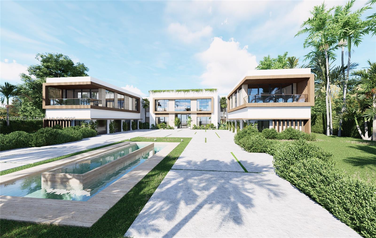 NEW CONSTRUCTION - Be the first to experience this architectural masterpiece on 2+ acres in the exclusive gated Landmark Ranch Estates of Southwest Ranches. Flawlessly blending tranquility & luxury this 15,280 SF estate offers 9-BRs & 12.5-BAs including a first-floor primary suite w/ dual walk-in closets, spa-inspired bath, and private outdoor courtyard w/ lush aerial garden for seamless indoor/outdoor living. Made to entertain, the grand living space features double-height ceilings, a restaurant-style bar, and direct access to the resort-style pool, oversized summer kitchen, and poolside cabana w/ full bath. Second level features an additional VIP suite, 3 expansive terraces w/ ample lounging space, home gym & spa, and movie theater. Dual garages accommodate up to 16 vehicles w/ lifts.
