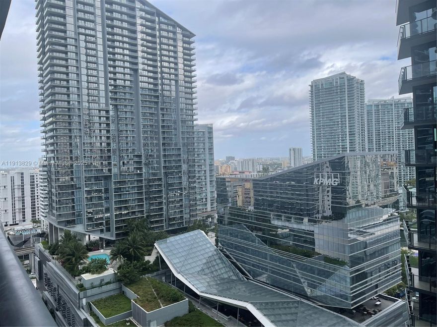 This is one of the most incredible and luxurious buildings on Brickell, from the moment you enter the lobby you are in luxury complex. Very spacious 1 bedroom with den/office/guest room & 2 full bathrooms, walk in closet with closet design system, master bath with 2 sinks & kitchen is gorgeous. Enter your unit from a private elevator that will take you directly to your home. The building features amazing amenities such as roof top infinity pool, concierge services, theater, fitness room, tennis, basketball, kids playground and much more, with a restaurant & upscale Hotel on premises. Walk in distance to metro, restaurants, shopping and entertainment, across from Brickell City Centre. The unit comes with 1 complimentary 24h valet space. Basic cable, internet, water and waste are included.