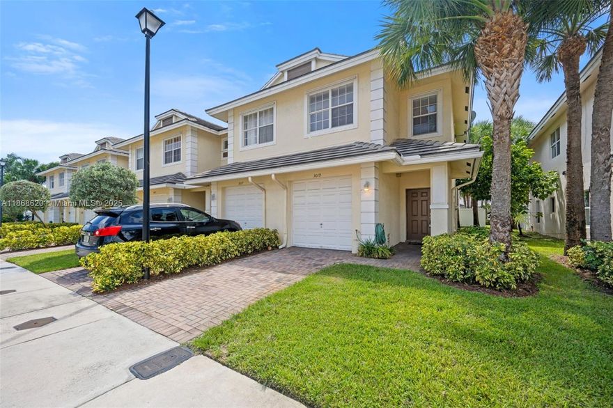 Spacious and move in ready 3 bedroom, 2.5 bathroom townhouse in the desirable community of Cambridge Park. Recently updated with fresh interior paint and a remodeled kitchen featuring modern cabinetry, sleek countertops, and ample storage. The home offers 9 foot ceilings, a large one car garage, A/C unit is 2 years old, and abundant natural light. Upstairs you’ll find well sized bedrooms laminate flooring and updated bathrooms with contemporary vanities. Cambridge Park is a pet friendly community with pool and playground, plus the flexibility to lease after purchase. Conveniently located near shopping, dining, parks, schools, and major highways.
