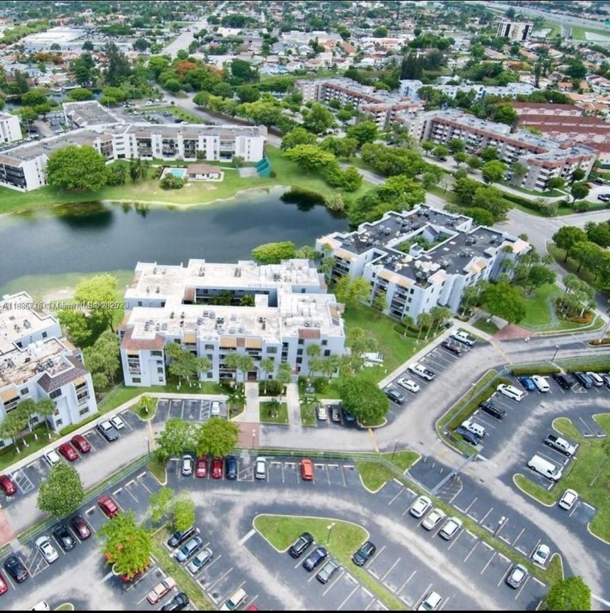 LAKE VIEW. GREAT COMMUNITY. MOVE IN! with ONLY 2 months - Corner Unit - 3rd Floor. Bldg. Elevator. 2 bed/2 bath. Open concept kitchen, Stainless steel appliances, Washer & Dryer inside the unit. Closed Balcony & closet space, Water included, 4 person max. per condo regulations. Elevator and Intercom entry. Gated building with key card. 2 parking spaces & Plenty of guest parking. Conveniently located, Close FIU & Turnpike and only minutes to Palmetto Expressway and Miami International Airport, Dolphin & International Mall & Shopping Centers. No Pets.