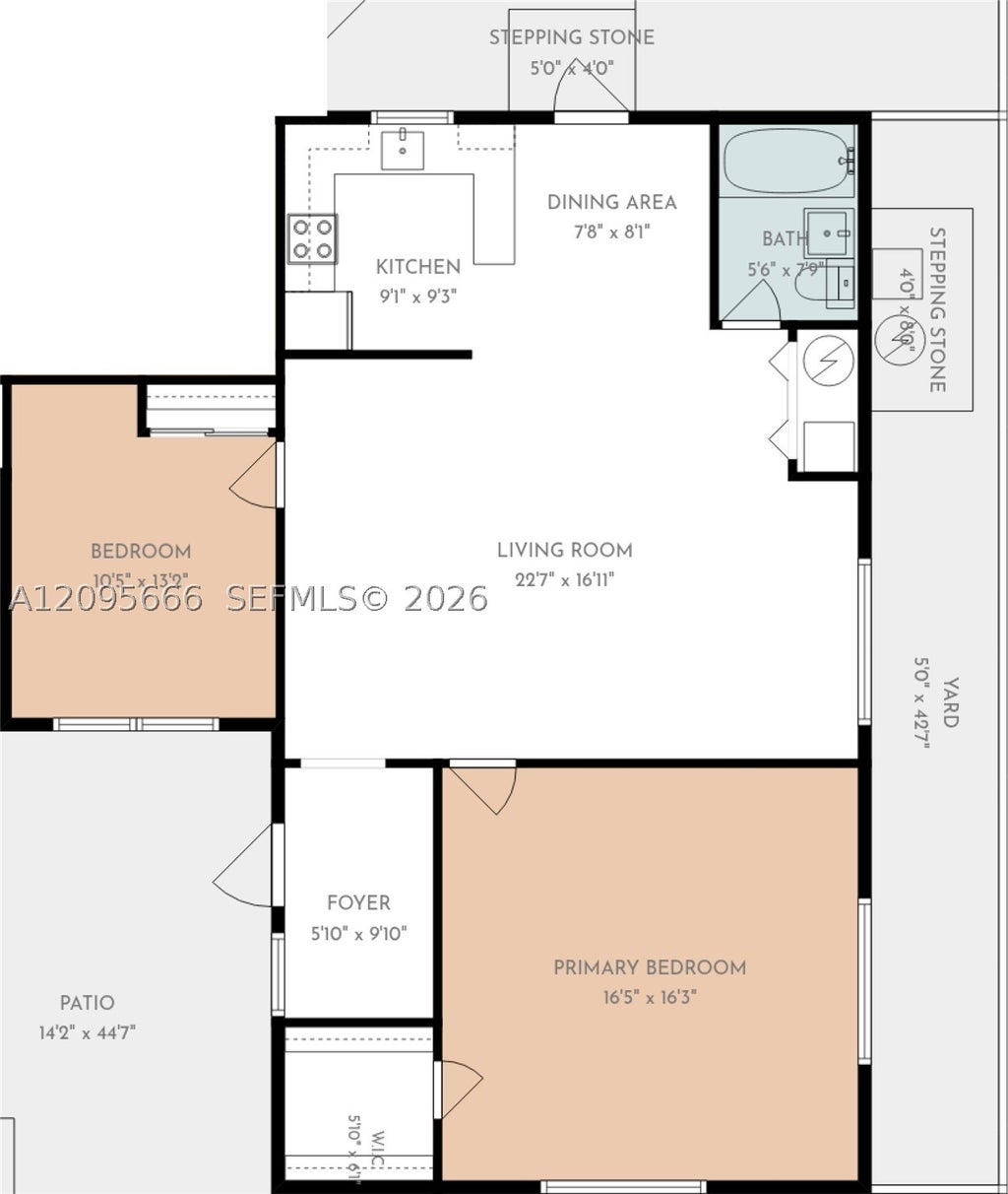Photo of 7601 Venetian St #4, Miramar, FL 33023 (MLS # A12095666)
