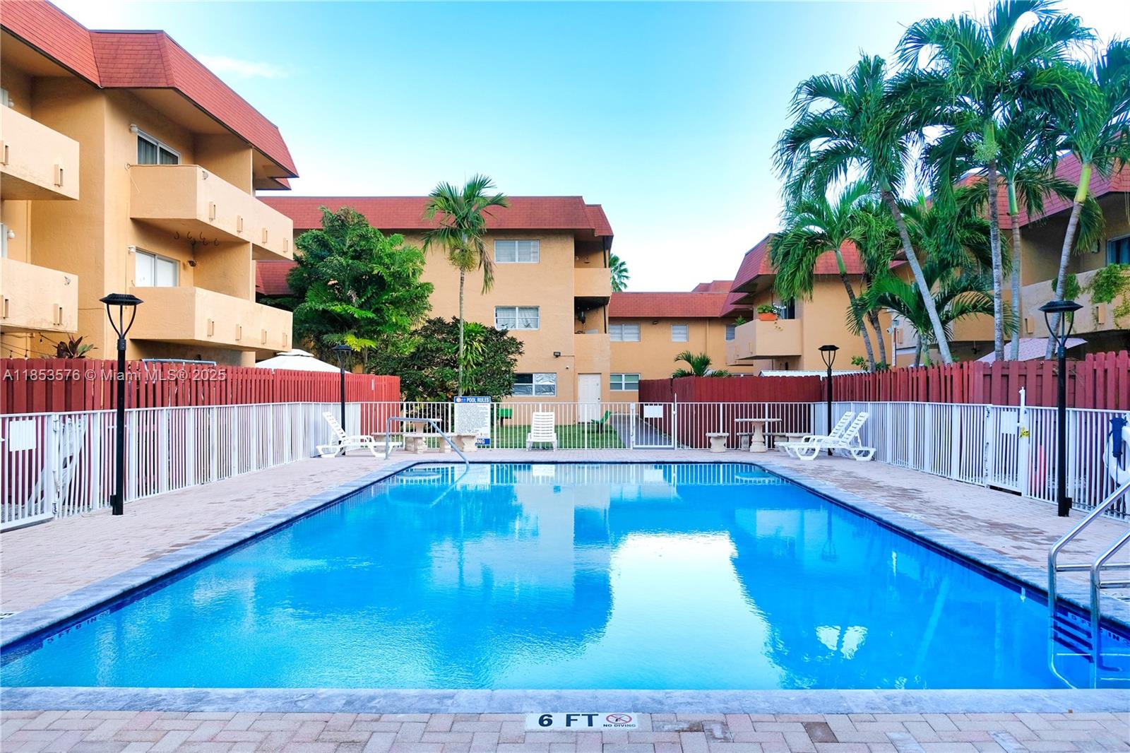 Spacious 2 bedroom / 2 bathroom, 1,050 sq ft second-floor home in the desirable Puerta del Sol in Kendall. Features a large living room area with a very nice balcony and impact sliding door. Has washer and dryer inside the unit and a walk-in closet. The community offers two pools, a clubhouse, guest parking, fresh greenery, and overnight security. One reserved parking space, plus plenty of guest and extra vehicle parking. Community is well maintained and quiet. It's conveniently located near expressways and Dadeland Mall, and within walking distance to Publix, CVS, Ross, Burlington and local shops. No pets permitted. Fast approval process and available for move-in. Message now for an easy showing!