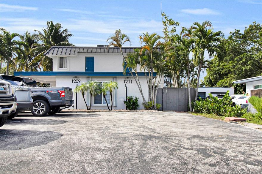 Step into this beautifully updated two-story duplex home offering the perfect blend of modern finishes and private outdoor living. This home features 2 bedrooms and 1.5 baths, an open main living area ideal for everyday living, and thoughtful contemporary upgrades throughout. A gated private courtyard welcomes you to the front entrance and creates a peaceful arrival space. Inside, the living and dining areas flow easily into an updated kitchen with modern finishes and plenty of natural light. A convenient half-bath on the main level serves guests, while both bedrooms and a full bath are upstairs for added privacy. Step outside to your private backyard — a rare find in duplex living — perfect for morning coffee, small gatherings, or gardening. Clean, low-maintenance landscaping and modern fixtures throughout make this a turn-key rental option.