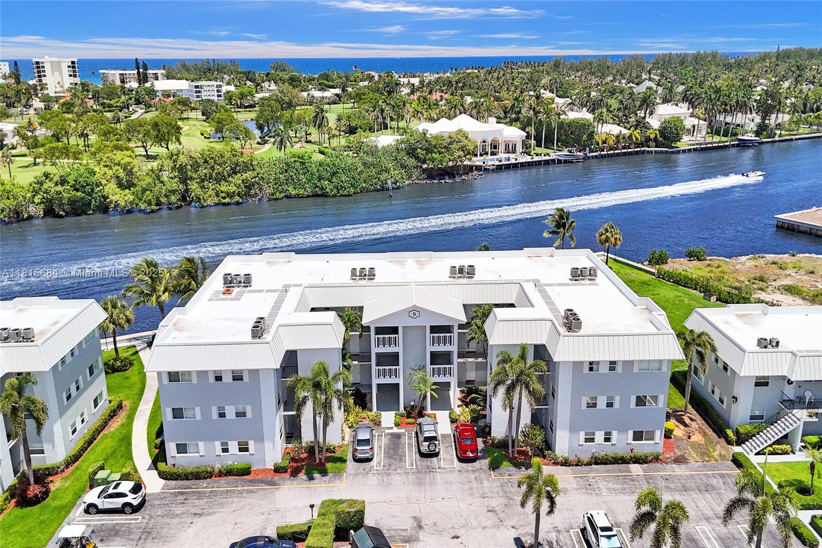 Welcome to 9 Colonial Club Dr #203, a 1-bed, 1.5-bath condo in East Boynton Beach with breathtaking, unobstructed Intracoastal views from every window. This 2nd-floor unit, just steps from the elevator, features an updated kitchen with granite countertops, stainless steel appliances, impact windows, and large walk-in closets. Colonial Club is an active adult community offering a clubhouse with a library, game and billiards rooms, gym, and a screened porch. Enjoy a heated saltwater pool, patio with BBQs, and scenic paths along the Intracoastal. Carefree living awaits!