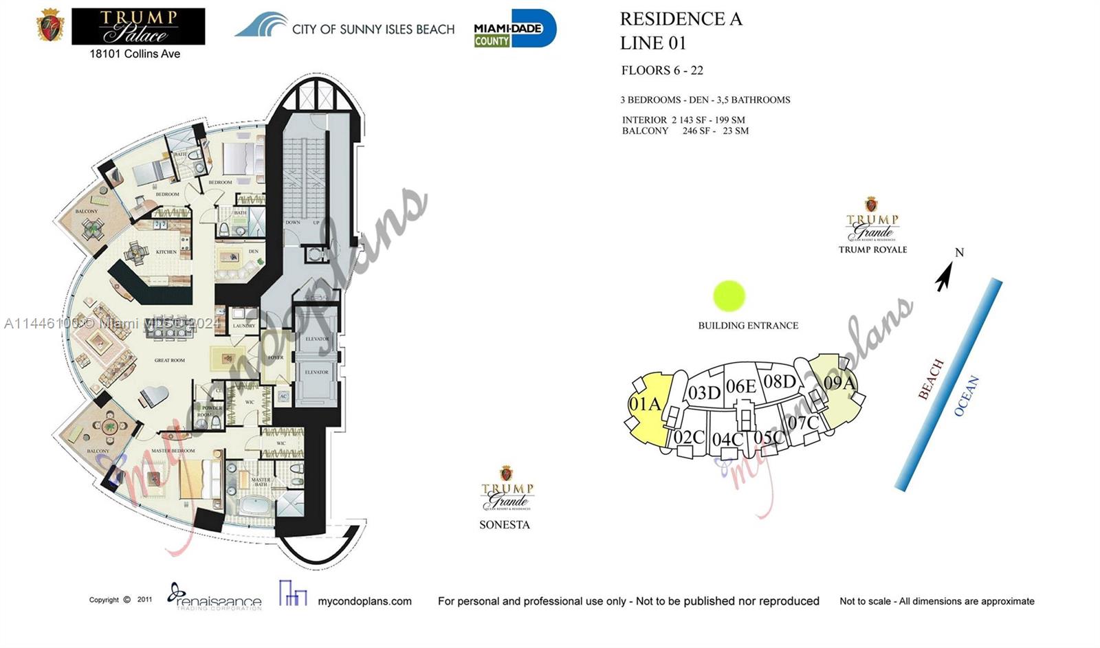 TRUMP PALACE CONDO - Residential