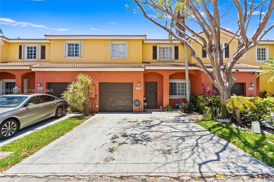 Beautiful 3-bedroom, 2.5-bathroom townhome located in a desirable gated community in Miramar. This well-maintained home features a spacious and functional layout, a 1-car garage, and a private screened porch perfect for relaxing or entertaining. Enjoy the comfort and security of living in a closed community with a low HOA fee. Conveniently located near shopping, dining, schools, and major highways. A great opportunity for homeowners or investors alike!