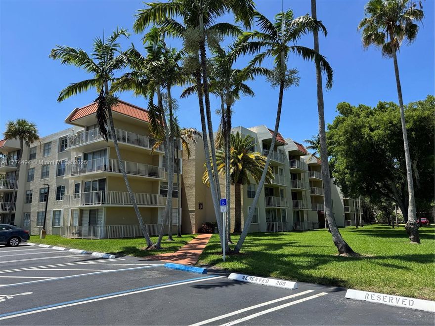 Beautiful 1 bedroom, 1 bath condo in Village at the Falls community just steps away from The Falls Mall, Pinecrest and Palmetto Bay. The unit features beautiful wooden floors throughout. The private balcony overlooking the green outdoor area is perfect to enjoy a tranquil afternoon after a busy day. One assigned parking spot and plenty of guest parking for your visitors. The amenities include a pristine pool, clubhouse & gym. Beautifully landscaped gardens complete the picture. Management office on site for your comfort. Walking distance to transportation, restaurants, YMCA, Lifetime Fitness & a brand new Publix. The unit is located in desirable building A.