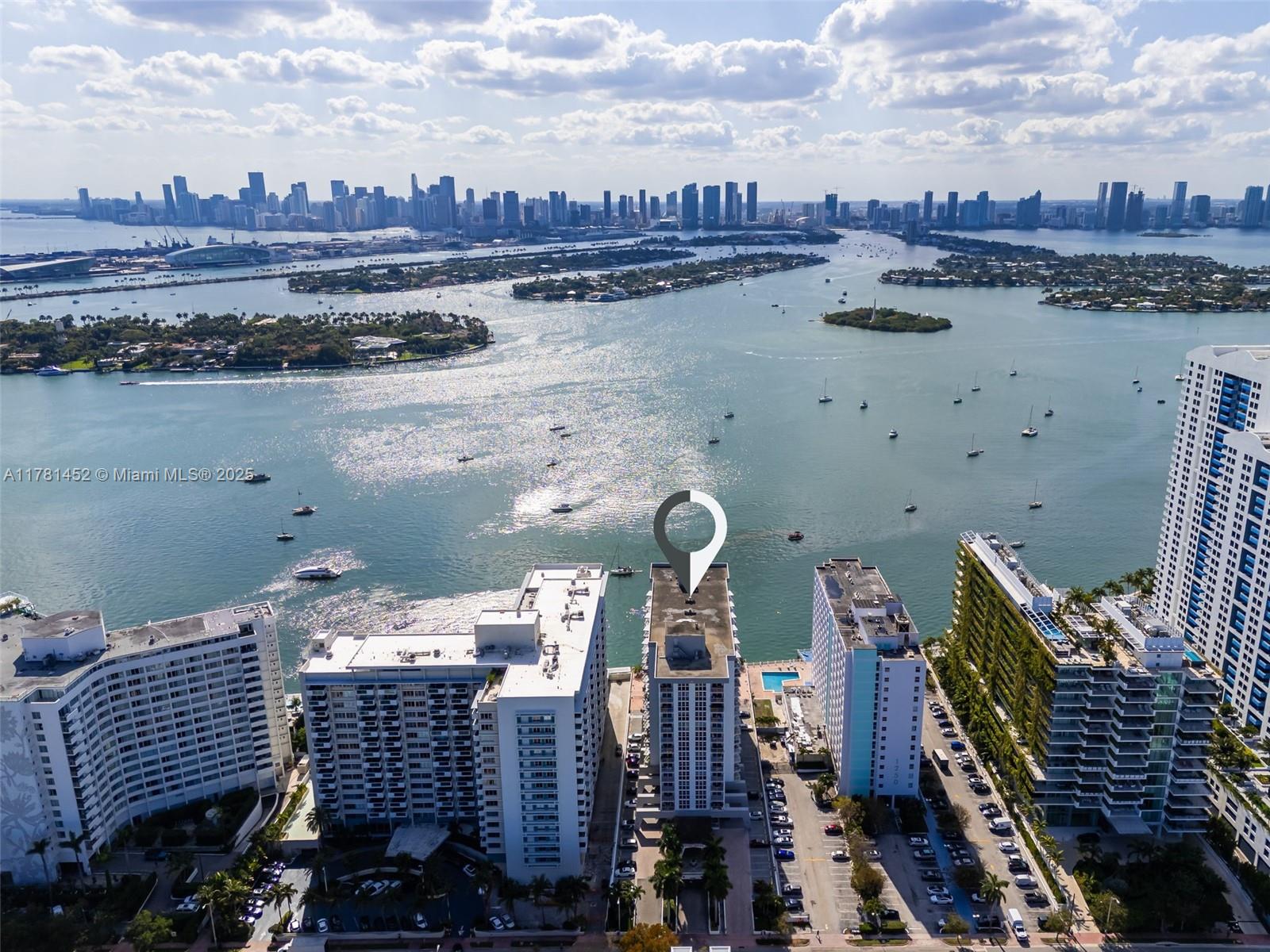 Property for Sale at 1228 West Ave 1110, Miami Beach, Miami-Dade County, Florida - Bedrooms: 1 
Bathrooms: 2  - $495,000