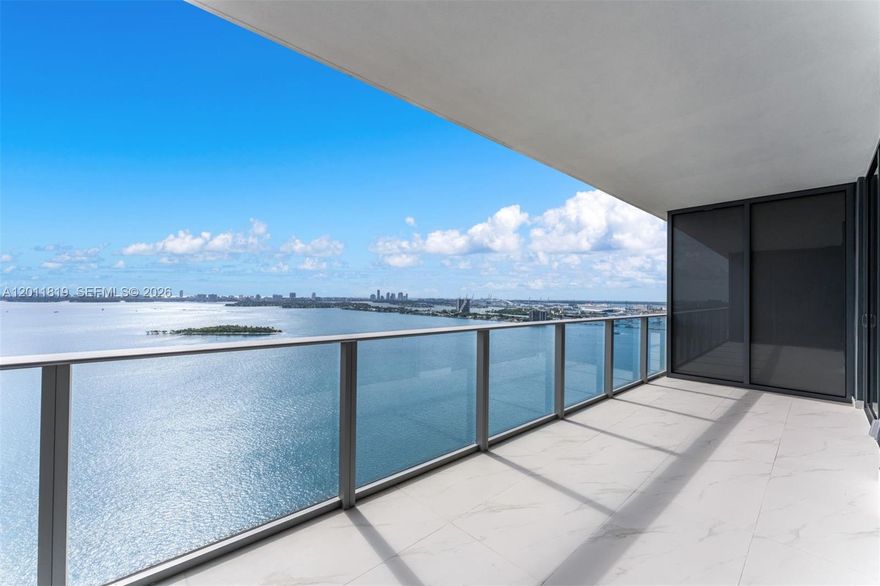 Experience the pinnacle of Miami luxury in this brand-new construction masterpiece on the 25th floor of the prestigious Aria Reserve South Tower. As the first to reside in Residence 2504, you are welcomed into this sophisticated 1-bedroom plus den layout featuring an airy, open-concept design with sleek tile flooring and floor-to-ceiling windows that frame breathtaking panoramic views of the Bay, Intracoastal, and Ocean. The gourmet European-style kitchen is beautifully appointed with quartz countertops and top-tier appliances, while the versatile den offers the perfect footprint for a professional home office or guest retreat.

Beyond your door, Aria Reserve unfolds across an unparalleled 5.2-acre waterfront oasis. Residents enjoy world-class amenities including twin sunrise and sunset pools, a state-of-the-art fitness center, and a full-service spa. For the active lifestyle, the grounds feature tennis, pickleball, and basketball courts, alongside a private dog park and a marina with a beach pavilion. Complete with one assigned covered parking space and an on-site waterfront restaurant, this residence offers a resort-caliber lifestyle just minutes from Brickell and Midtown. At $1,150,000, this is a rare opportunity to own a piece of the skyline in the tallest waterfront twin towers in the U.S. Don't miss your chance to live in Miami's most coveted new address.