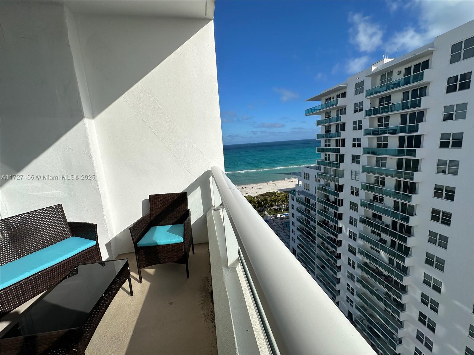 Rental Property at 5005 Collins Ave 1509, Miami Beach, Miami-Dade County, Florida - Bedrooms: 1 
Bathrooms: 2  - $3,200 MO.