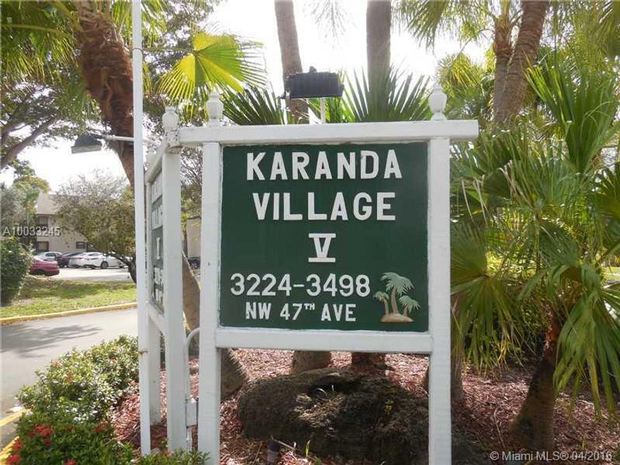 THIS IS A SPACIOUS, BRIGHT AND BEAUTIFUL CORNER UNIT WITH THREE BEDROOMS AND TWO BATHS ON THE SECOND FLOOR WITH A GLASS ENCLOSED BALCONY. CERAMIC TILE ON THE ENTIRE UNIT. WASHER AND DRYER INSIDE THE UNIT. VERY NICE AND EXCELLENT COMMUNITY WITH LOT OF AMENITIES AND GREAT MAINTENANCE. ENJOY THE TOWNSHIP RECREATIONAL COMPLEX WITH SWIMMING POOL, GYM, TENNIS, THEATER AND A LOT MORE. THERE IS A QUATERLY FEE OF $135.00 TO THE MASTER ASSOCIATION.  DO NOT MISS IT !!!