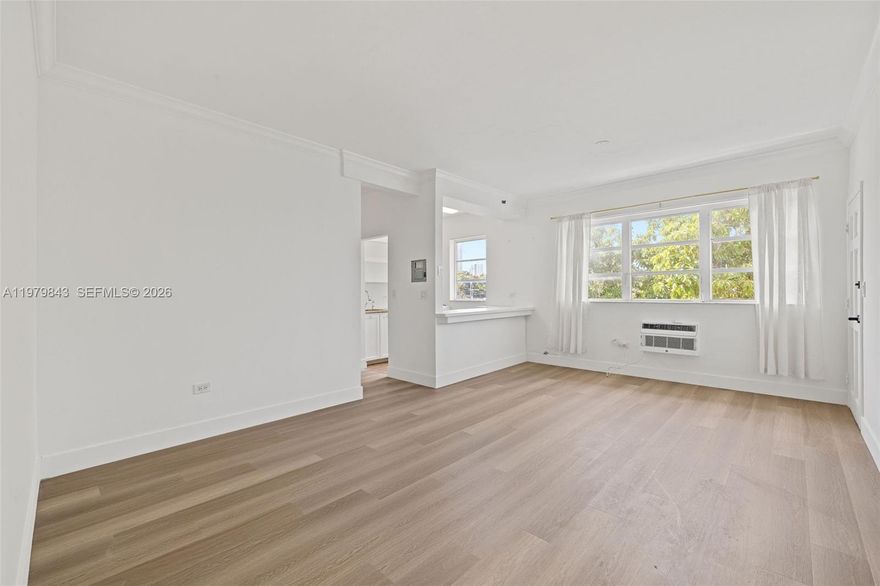 2 bedroom 1 Bath Newly renovated Apartment for rent in a wonderful waterfront community in the heart of Miami beach. Prestigious Pine Tree Drive and 47th Street.