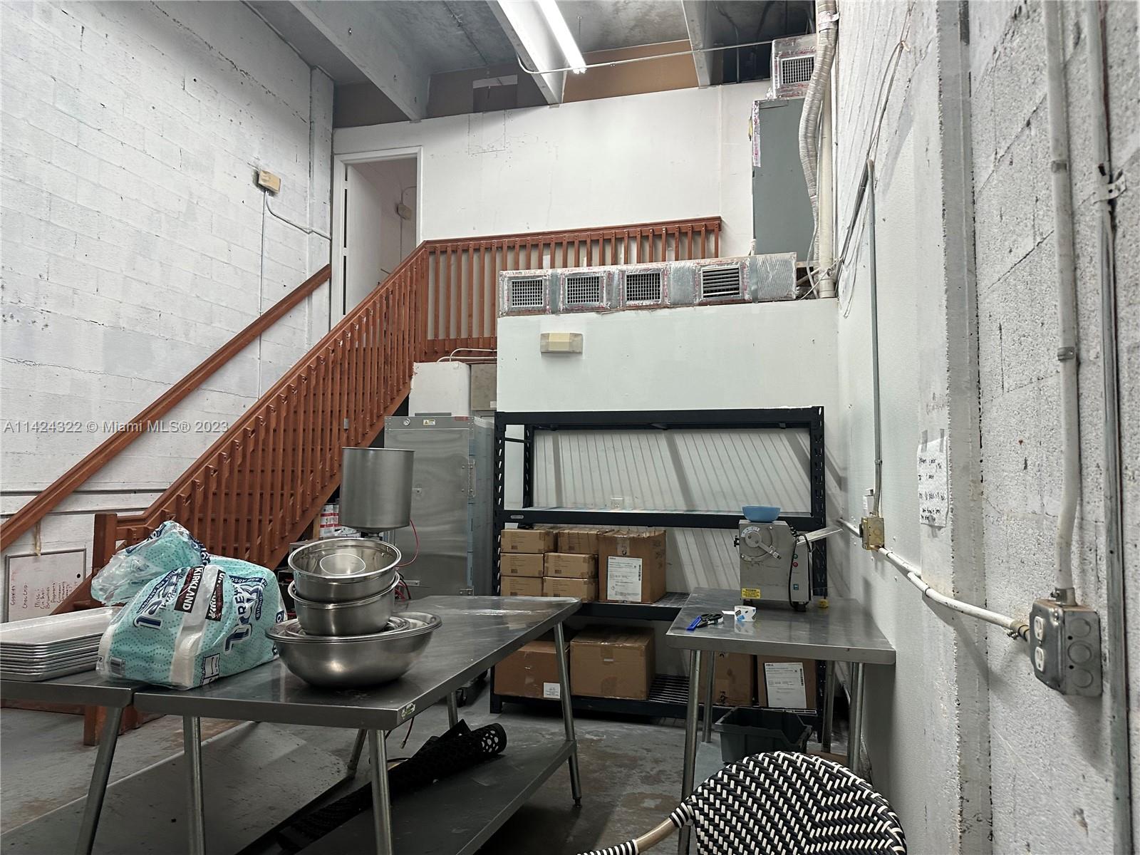 Available August 1, 2023. Full AC Warehouse for Lease in Kendall. 979 SF. Warehouse has office space, restroom, and mezzanine. Clean complex. 2 assigned parking spaces. Association approval mandatory. First month and 2 deposits for occupancy. No Auto/Mechanic/Granite/Welding/Car Dealer accepted.