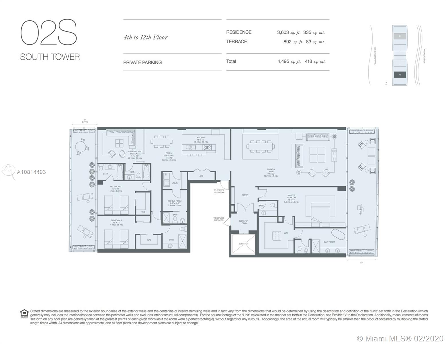 OCEANA KEY BISCAYNE - Residential Lease