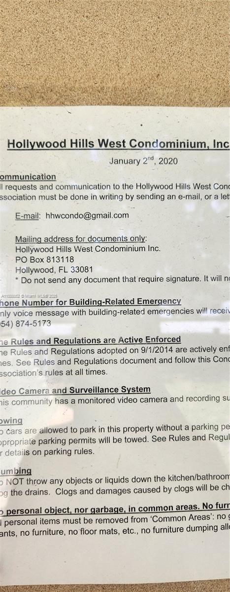 HOLLYWOOD HILLS WEST COND - Residential Lease
