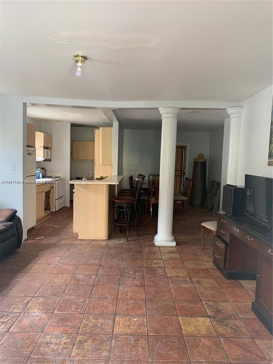 Location! Location! Hot and developing Allapattah area! Walk to the Metro Station! Minutes from the expanded area of Wynnwood/bars/restaurants! Don't miss out! This multi family is currently partitioned into a 3/2 and a 1/1. Owner can choose to live on one side & rent the other. Excellent Airbnb potential as it's a high rental and resale demand area. Get in here now! Easy access to major expressways. AS-IS Contract, Cash Only and needs TLC. Make your best offer! Is now vacant. Great Investor Opportunity!