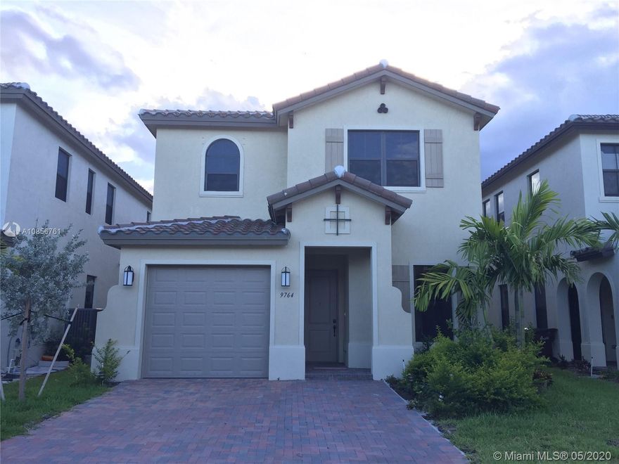 BEAUTIFUL SINGLE HOME IN BONTERRA, BUILT IN 2017. HAS 4 BEDROOMS, 3.5 BATHES, 1 GARAGE. KITCHEN WITH GRANITE COUNTER AND FULL APPLIANCES, INCLUDING WASHER AND DRYER UPSTAIRS. A PUBLIX IS LESS THAN 3 MINS AWAY AND SHOPS CLOSE BY, PARK, RESTAURANTS, AND SCHOOLS. GATED COMMUNITY, CLUB HOUSE, POOL AND CHILDREN PLAYGROUNDS.