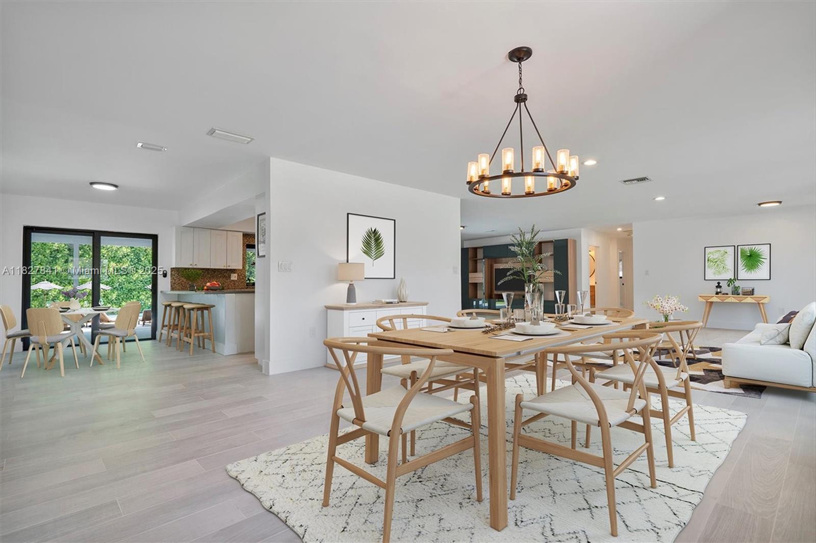 Modern and spacious ranch style home located in trendy Davis Harbour neighborhood (just south of Miami Shores)! This cozy fully remodeled 5 bedrooms 4 baths property is nested on 10,300 SF lot (few houses away from Biscayne Bay). Great floor plan perfect for families that like to entertain. Oversized terrace overlooking the pool. Formal dining room. Formal living room. Family room. Impact windows throughout. Lots of natural light. Fully fenced. Super private property and quiet street. Laundry room. Circular driveway. 1 attached car garage. A must see!