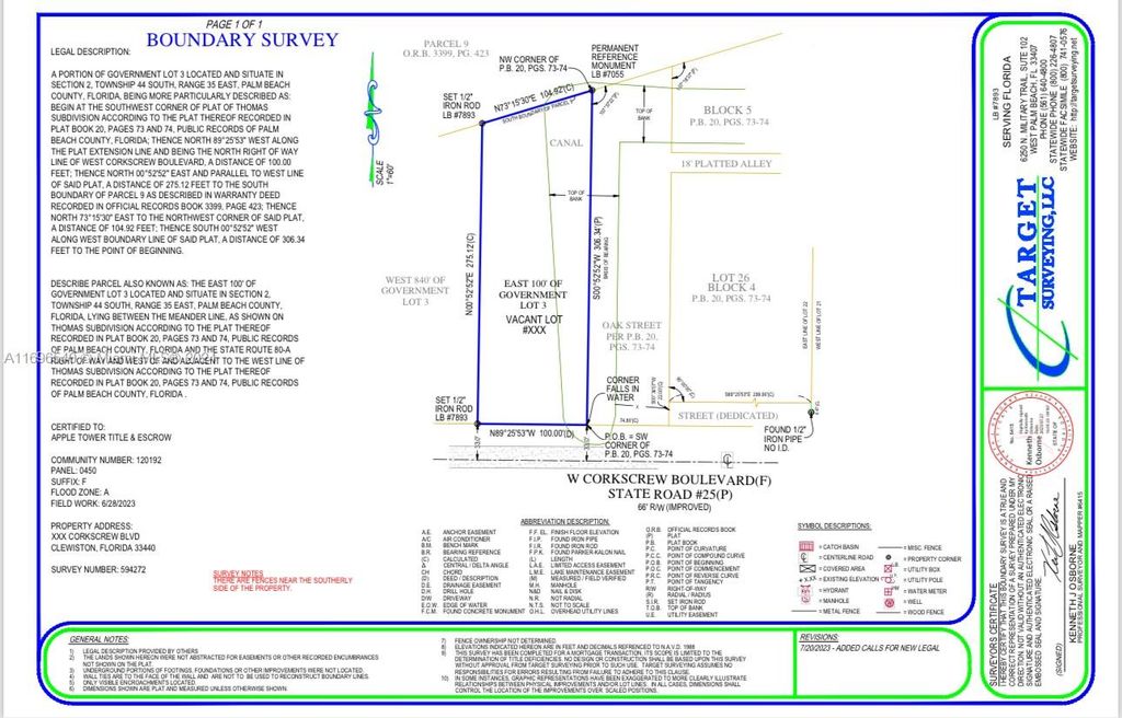 Photo of W Corkscrew Blvd, Palm Beach, FL 33440 (MLS # A11696540)