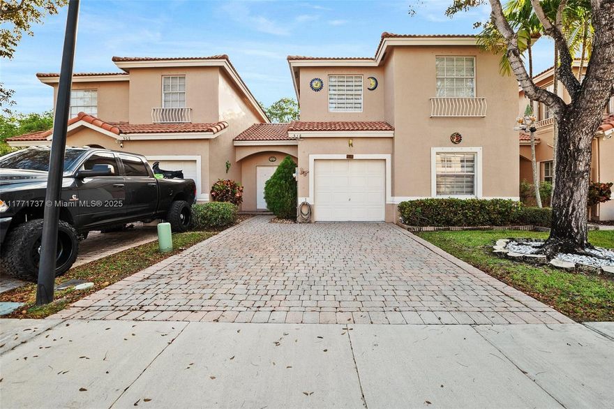 Stunning home 4 bedrooms 3 bath 1 car garage Gated community in prestigious Waterways Pembroke Falls community. Completely remodeled New Kitchen, granite counters, double oven, stone backsplash, custom lighting, stainless Steel appliances, laminate on stairs and second floor, all bathrooms remodeled, one bedroom & full bath on first floor*extra storage under stairs* New AC, custom built-ins in master closet*peaceful lake view from patio, living rm, kitchen & family room*laundry conveniently located upstairs* walk to schools, library & shopping*easy access to highways*see today!