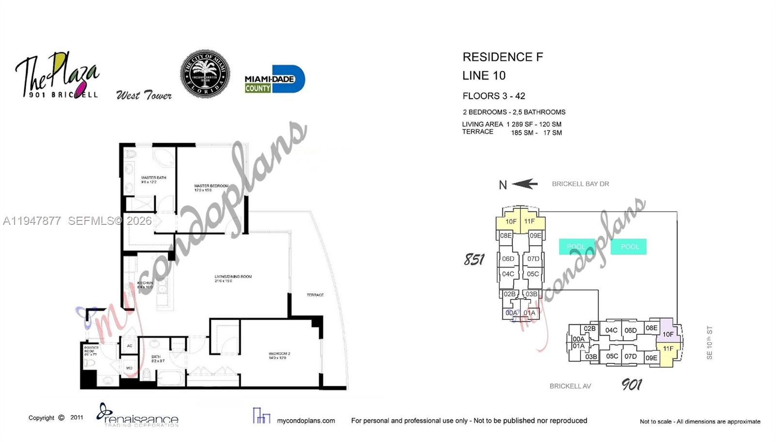 THE PLAZA 901 BRICKELL CO - Residential