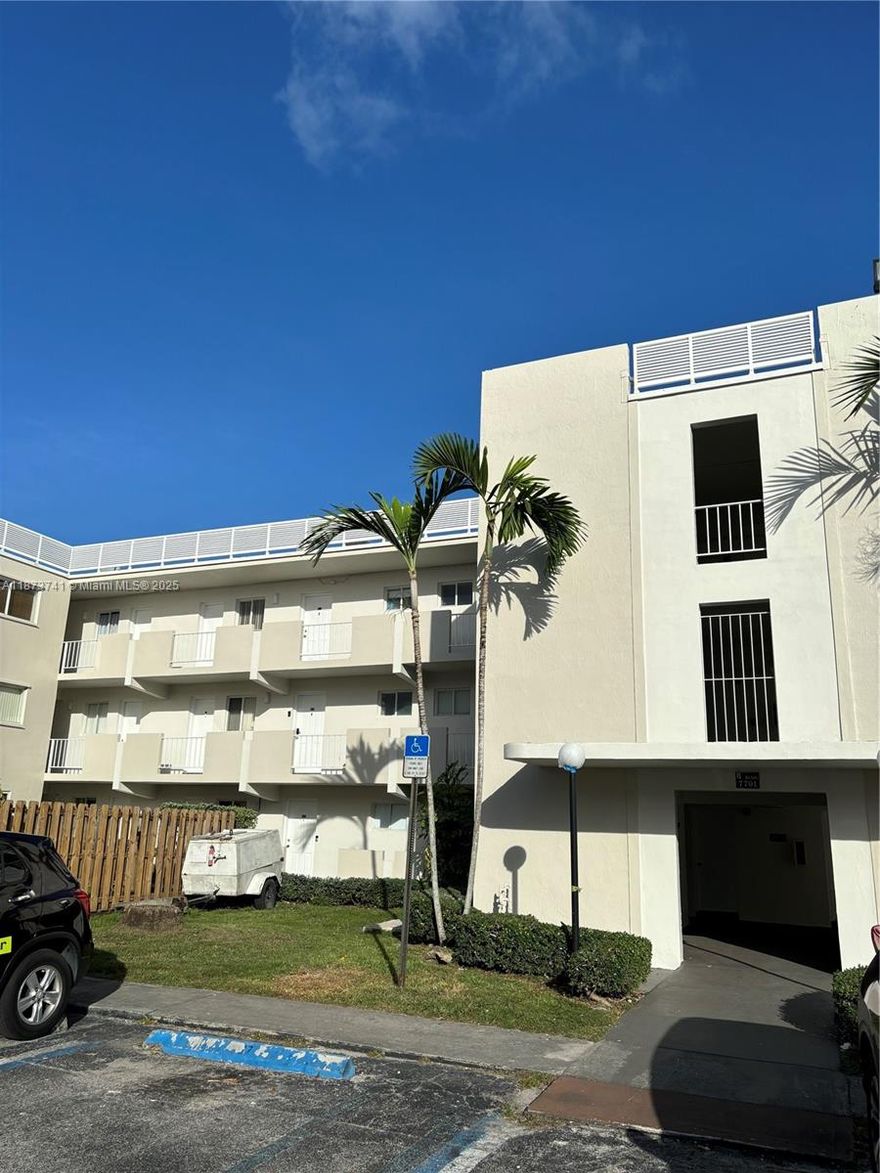 Location! Location! Location!
Well-maintained 1 Bedroom, 1 Bathroom + Den with an open balcony. Laundry room conveniently located on the same floor. This desirable community offers unbeatable access—just minutes from Palmetto Expressway and US-1, and within walking distance to Dadeland Mall, Baptist Hospital, Metro-Rail, restaurants, and shopping.

Additional highlights include:
    •    Assessment paid in full (no new assessments).
    •    Brand-new refrigerator and central A/C unit.
    •    40-year recertification already completed.

Please review attached documents for HOA information, application, and association rules & regulations.