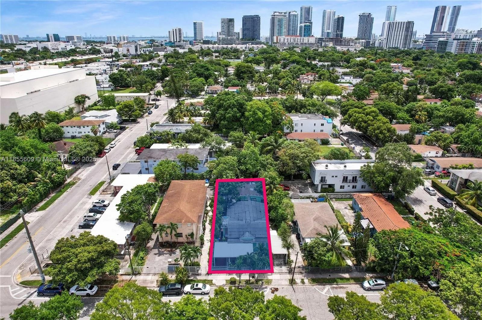 Exceptional development opportunity in the rapidly growing Design District and Wynwood area. This property features coveted T6-L zoning, permitting multi-story, multi-unit projects. Just blocks from iconic attractions such as Wynwood Walls, museums, breweries, boutiques, bistros, and bars, and minutes from FTX Arena, Downtown, Midtown Miami, and Miami Beach. Enjoy seamless access to all major highways and the Florida Turnpike.