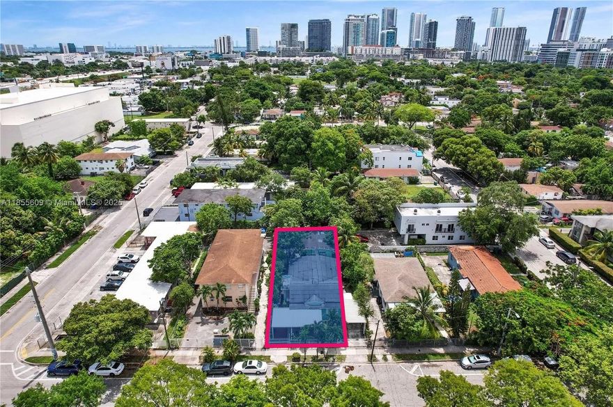 Exceptional development opportunity in the rapidly growing Design District and Wynwood area. This property features coveted T6-L zoning, permitting multi-story, multi-unit projects. Just blocks from iconic attractions such as Wynwood Walls, museums, breweries, boutiques, bistros, and bars, and minutes from FTX Arena, Downtown, Midtown Miami, and Miami Beach. Enjoy seamless access to all major highways and the Florida Turnpike.