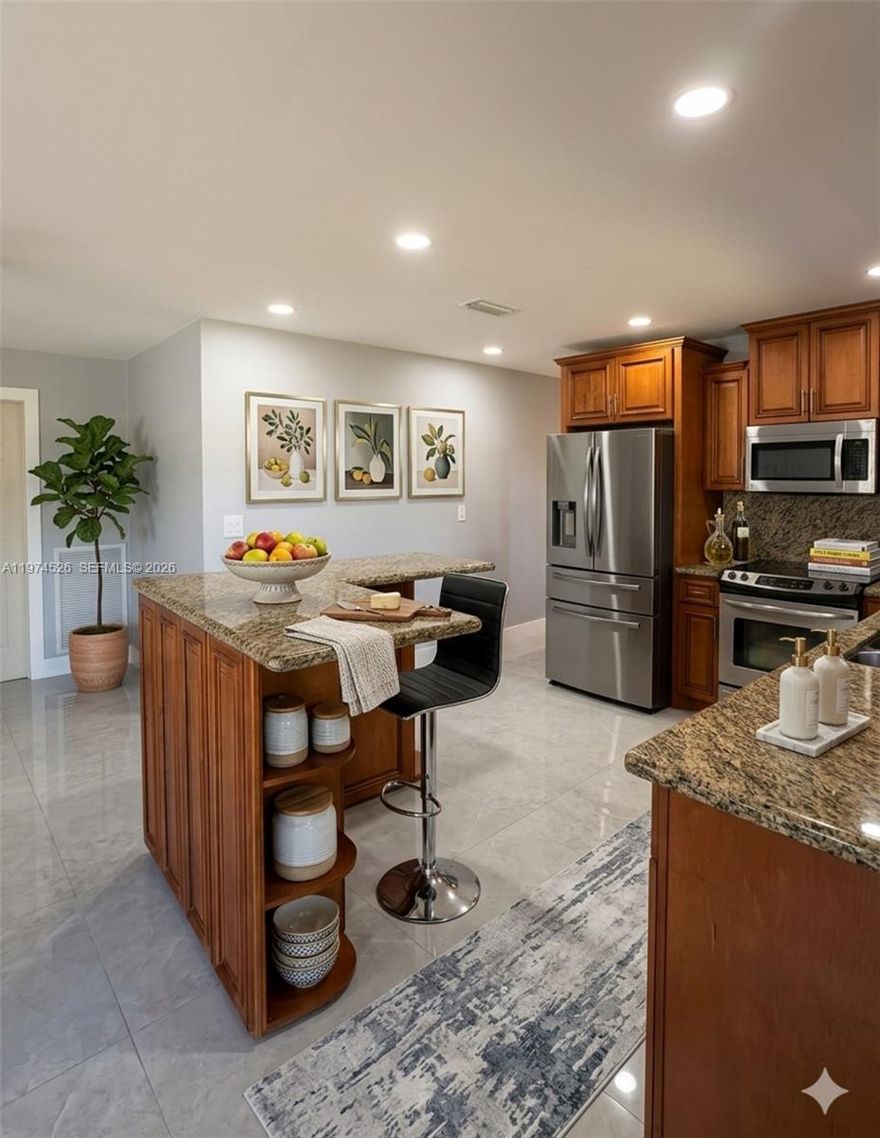 Beautifully remodeled 3-bedroom, 2-bath home on a rare 12,000 sq ft lot in Miami Gardens. This move-in ready property features a new A/C (2025), updated kitchen and bathrooms, modern flooring, impact front windows, and shutters throughout.
The spacious backyard offers endless possibilities — perfect for a pool, outdoor living, or future expansion.
Conveniently located near major highways, shopping, and dining.
 Recently repositioned to align with current market demand — excellent value for lot size and upgrades.
 Don’t miss this opportunity! Seller Motivated. Show with Confidence- this one is expected to move quickly