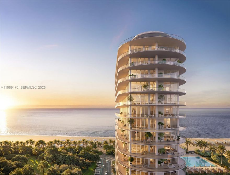 72 Carlyle rises 20 stories and features 134 residences, bringing the Italian Riviera lifestyle to Miami Beach, designed by Piero Lissoni. Offering one-to-three-bedroom residences with expansive terraces, soaring 10' ceilings, and floor-to-ceiling glass, every home features panoramic sunrise-to-sunset views of the Atlantic, Intracoastal, and surrounding lush parks. Residents enjoy over 45,000 SF of curated amenities, including a resort pool, padel court, spa, fitness center, social lounges, a rooftop sky terrace, and a private beach club operated by Boucher Brothers. Located just steps from the beach and Oceanside Park, and minutes from Bal Harbour Shops, Surfside, the Faena District, and South Beach, 72 Carlyle offers refined coastal living with unmatched convenience.
