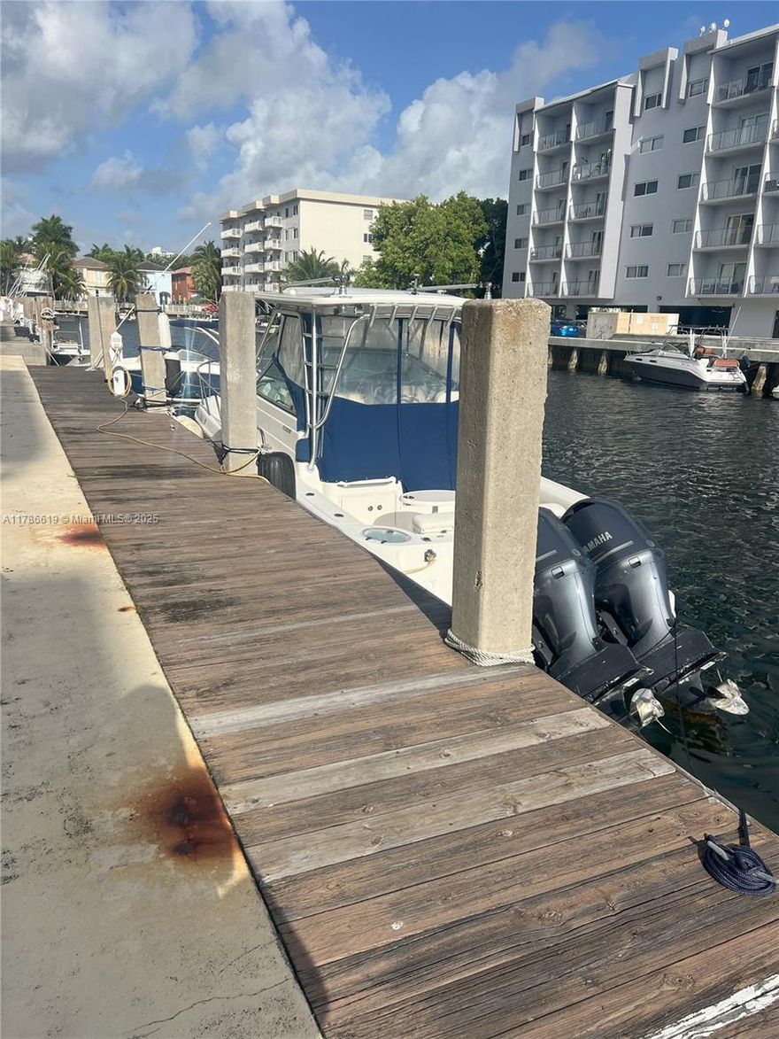 Unique opportunity to acquire a 2-bedroom, 2-bathroom unit with a 58-foot PRIVATE DOCK in the desirable Eastern Shores neighborhood.
This waterfront residence features two spacious bedrooms, including a suite with a private bathroom. Located in the quiet Caribbean House Condo community, the UNIT COMES WITH ITS OWN PRIVATE DEEDED DOCK.
The building is currently undergoing its 50-year recertification process, and the seller will pay off the special assessment at closing. The unit can be rented after the 2nd year.