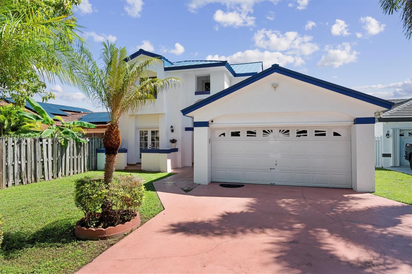 Welcome to Shoma Homes at Kendall, a highly desirable neighborhood just minutes from Baptist Hospital. This corner home features a modern kitchen with wood cabinets, quartz countertops and stainless steel appliances. Bathrooms include stylish wood vanities, porcelain tile, and glass shower enclosures. Floor is a mix of ceramic tile and laminated wood throughout. Enjoy a large screened patio, perfect for entertaining or relaxing outdoors. Conveniently located near excellent schools, dining, and major highways. This home combines comfort, style and location in one!
