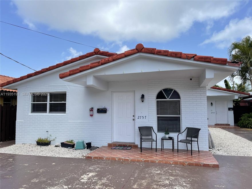 Excellent investment opportunity in a prime Miami location. This property features a two-unit structure that has been thoughtfully adapted for use as 4 separate units, maximizing income potential. Ideal for investors seeking strong rental returns or value-add opportunities.  Conveniently located near Coconut Grove, Coral Gables, major highways, shopping, dining, and entertainment. The Property offers flexible use and strong long-term upside in a high-demand rental market. Interior walk-through videos and current rent rolls for all four units are available upon request.